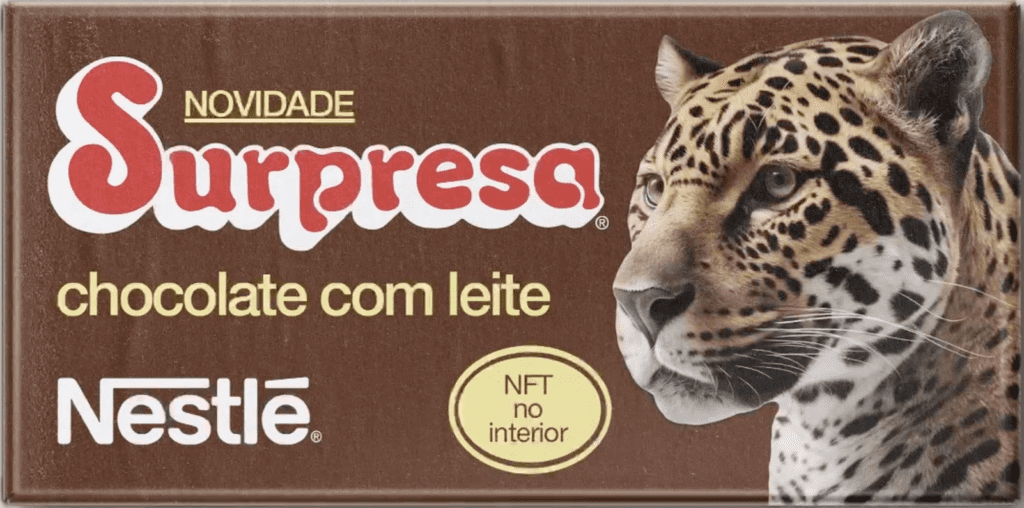 Embalagem dos chocolates Surpresa, da Nestlé
