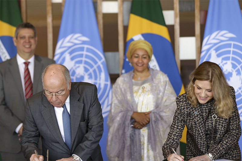 Acordo Brasil ONU - Gazeta Mercantil