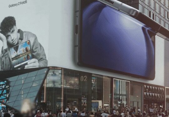 Galaxy Z Flip 5 E Fold 5 Gigantes Dominam Ruas Do Mundo Em Nova Campanha Da Samsung
