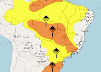 Perigo Brasil Entra Em Alerta Novamente Para Temporais Em Varios Gazeta Mercantil