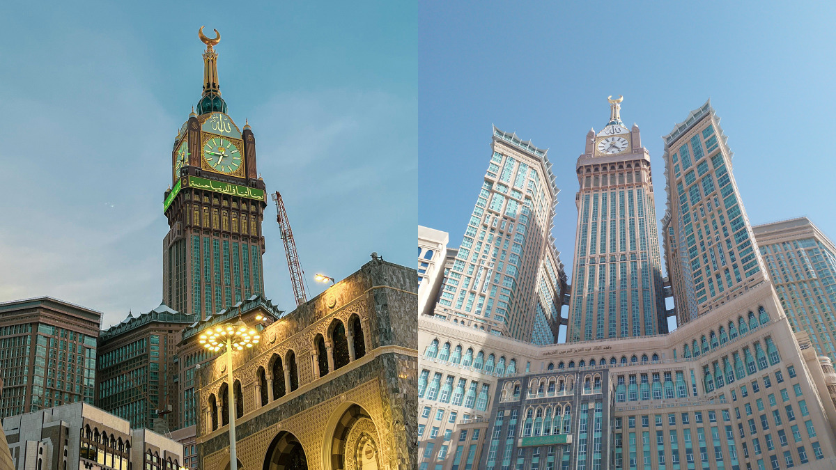 Em 4° lugar, vem o Makkah Royal Clock Tower, na Arábia Saudita (Foto: Banco de Imagens)