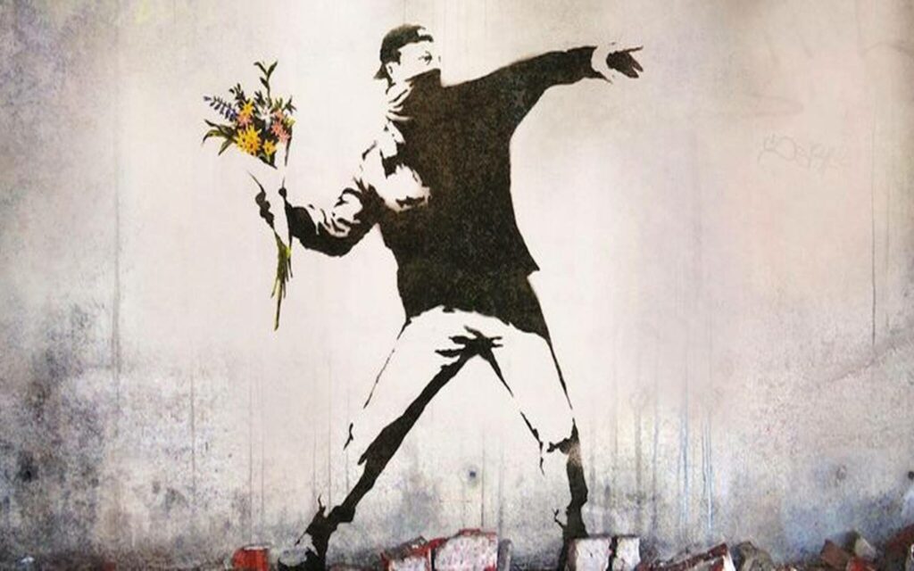Colecionadores entram com processo contra Banksy e especulações sobre identidade do artista aumentam 2 GAZETA MERCANTIL Bansky - Gazeta Mercantil