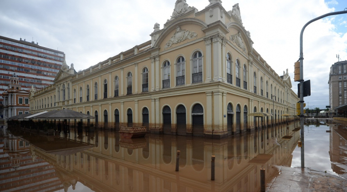 Enchentes No Rio Grande Do Sul - Gazeta Mercantil