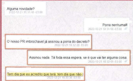 Pf Ve Elo De Abin Paralela Com Trama Golpista Do Gazeta Mercantil