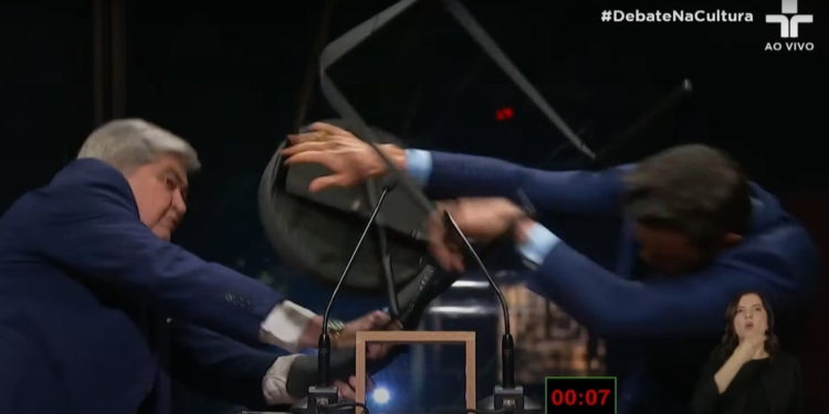 Acordo Entre Marçal E Datena Encerra Processo Por Cadeirada Em Debate Da Tv Cultura - Gazeta Mercantil