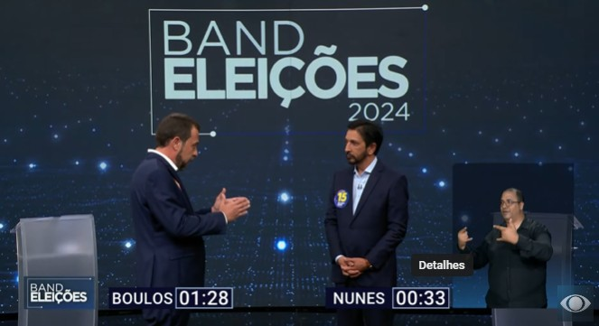 Boulos E Unes Debatem Na Band