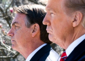 Jair Bolsonaro e Donald Trump - Gazeta Mercantil