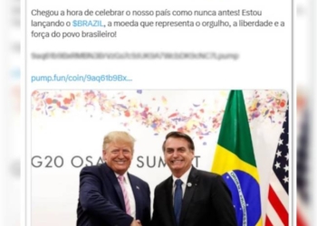 conta de Jair Bolsonaro no X -Gazeta Mercantil