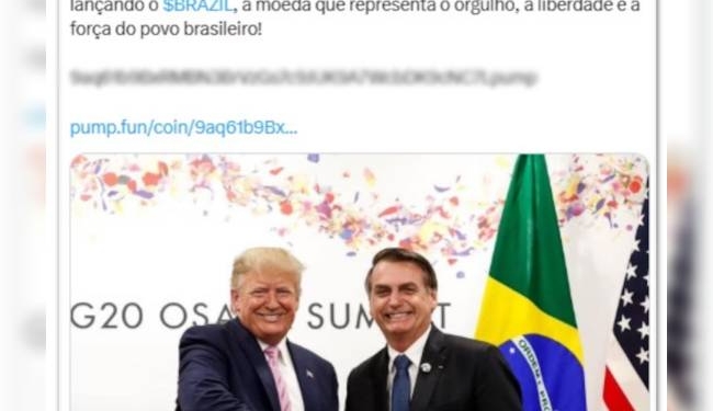 conta de Jair Bolsonaro no X -Gazeta Mercantil