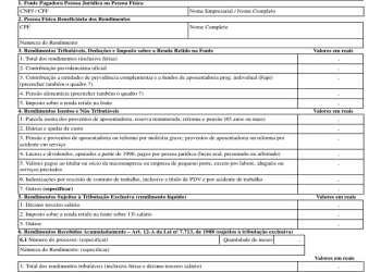 Informe De Rendimentos - Gazeta Mercantil