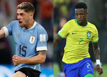 Escalações De Seleção Uruguaia De Futebol X Seleção Brasileira - Gazeta Mercantil