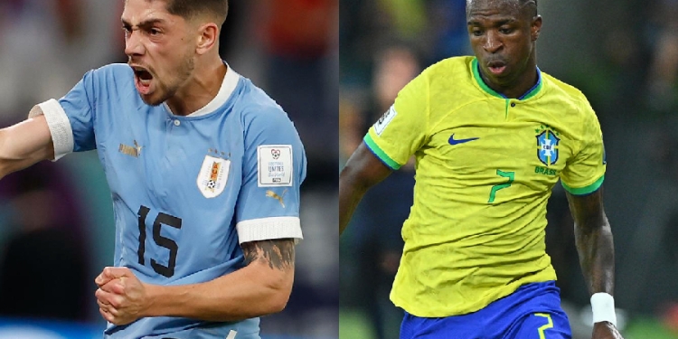 Escalações De Seleção Uruguaia De Futebol X Seleção Brasileira - Gazeta Mercantil