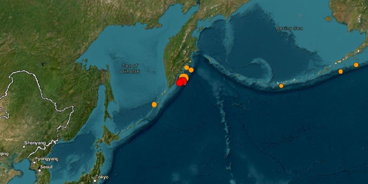 Terremoto em Kamchatka: o sexto mais forte da história causa tsunami no Pacífico 1 GAZETA MERCANTIL Terremoto Em Kamchatka: O Sexto Mais Forte Da História Causa Tsunami No Pacífico Gazeta Mercantil - Mundo