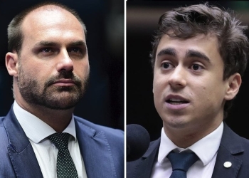 Eduardo Bolsonaro Critica Nikolas Ferreira E Expõe Racha No Bolsonarismo - Gazeta Mercantil - Política