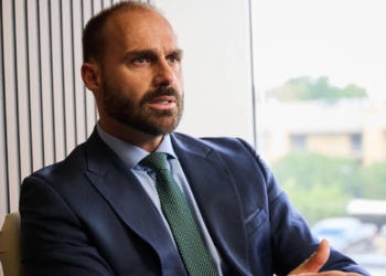 Eduardo Bolsonaro Líder Da Minoria É Rejeitado Por Decisão De Hugo Motta Na Câmara - Gazeta Mercantil