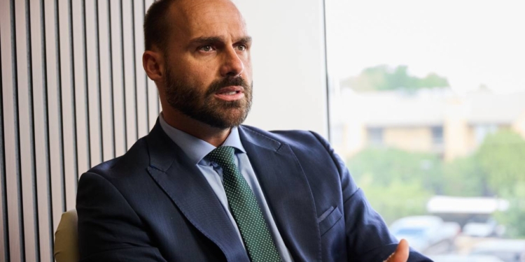 Eduardo Bolsonaro Líder Da Minoria É Rejeitado Por Decisão De Hugo Motta Na Câmara - Gazeta Mercantil