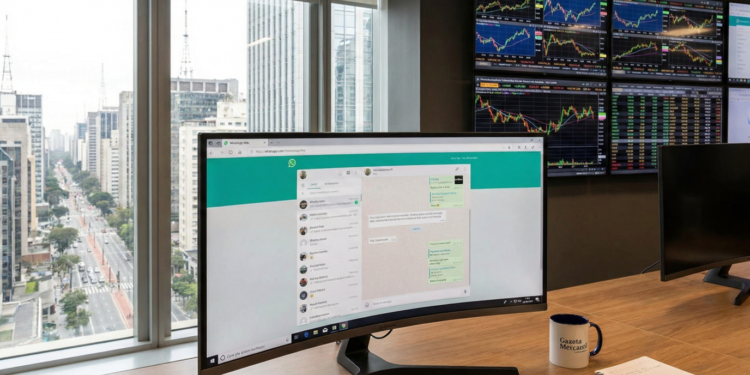 O Whatsapp Web Facilita A Negociação De Contratos (Foto Gazeta Mercantil) - Gazeta Mercantil