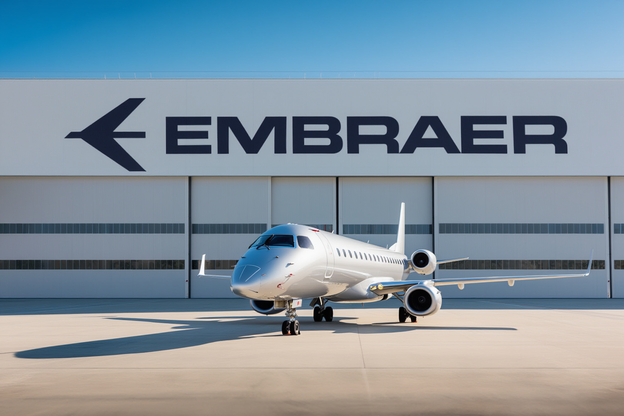 Embraa Embraer (EMBR3) tem receita recorde de R$ 7,6 bilhões no 1º trimestre ...