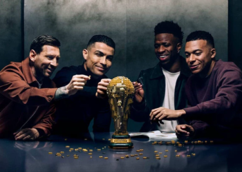 Lego Copa Do Mundo Reúne Cristiano Ronaldo, Messi, Mbappé E Vini Jr Em Campanha Da Fifa - Gazeta Mercantil