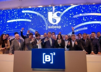 MP-SP analisa ligação entre Equatorial, Banco Master e privatização da Sabesp 5 GAZETA MERCANTIL Tarcísio De Freitas Comemora Privatização Da Sabesp