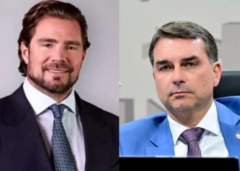 Flávio Bolsonaro Confirma Encontro Com Daniel Vorcaro Após Prisão Do Dono Do Banco Master E Tenta Explicar Financiamento De Filme Sobre Jair Bolsonaro. - Gazeta Mercantil