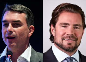 Flavio Bolsonaro E Daniel Vorcaro - Gazeta Mercantil
