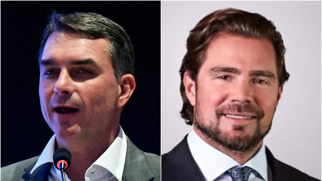 The Economist diz que vazamento sobre Flávio Bolsonaro e Vorcaro ameaça candidatura 1 GAZETA MERCANTIL Flavio Bolsonaro E Daniel Vorcaro - Gazeta Mercantil