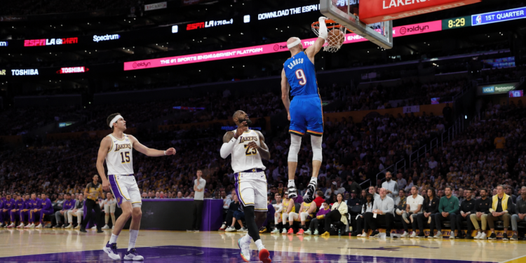 Lakers X Thunder - Gazeta Mercantil