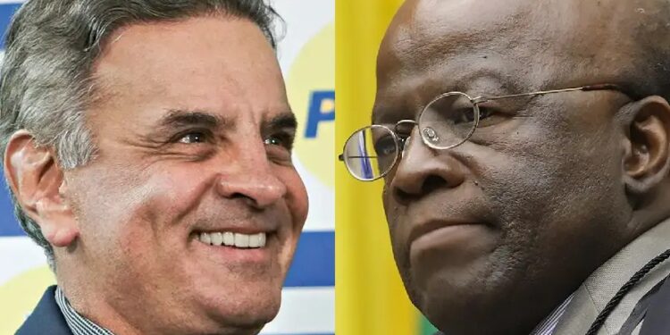Aecio Neves E Joaquim Barbosa - Gazeta Mercantil