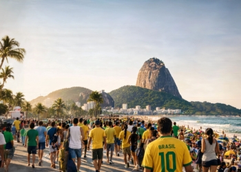 Copa do Mundo de 2026 pode movimentar R$ 244,9 milhões na economia do Rio se Brasil chegar à final 4 GAZETA MERCANTIL Levantamento Da Prefeitura Aponta Impacto Crescente A Cada Fase Da Competição, Beneficiando Bares, Restaurantes, Turismo, Comércio E Entretenimento.-Gazeta Mercantil