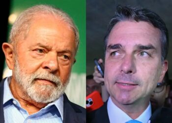 Dívida chega a 81,9% do PIB e expõe desafio fiscal para Lula e Flávio Bolsonaro 3 GAZETA MERCANTIL Lula X Flavio Bolsonaro - Gazeta Mercantil