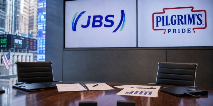 JBS (JBSS32) tenta comprar 18% restantes da Pilgrim’s Pride em operação de US$ 1,2 bilhão 1 GAZETA MERCANTIL Jbs (Jbss32) Tenta Comprar 18% Restantes Da Pilgrim’s Pride Por Us$ 1,2 Bi - Gazeta Mercantil