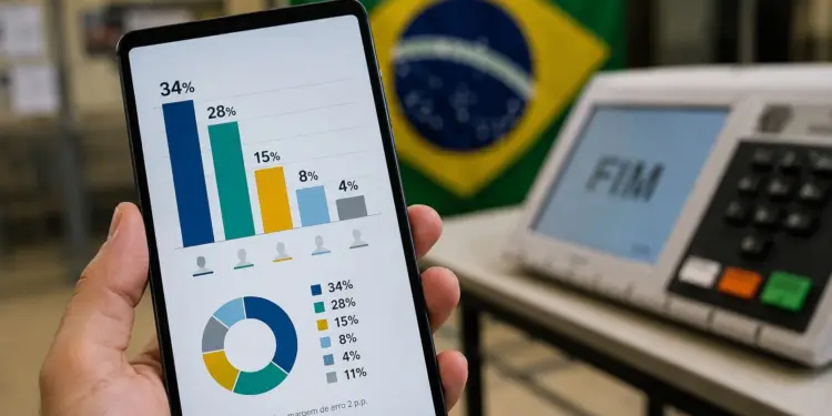 Datafolha: Augusto Cury salta de 2% para 8%, enquanto Lula tem 38% e Flávio Bolsonaro, 33% 1 GAZETA MERCANTIL Pesquisa Eleitoral Eleiçoes 2026 - Gazeta Mercantil