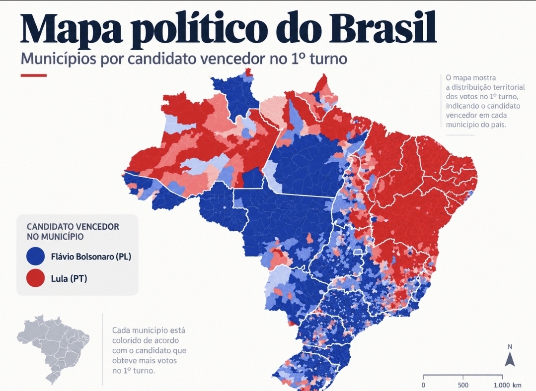 Mapa Político Do Brasil Nas Eleições 2026 - Gazeta Mercantil